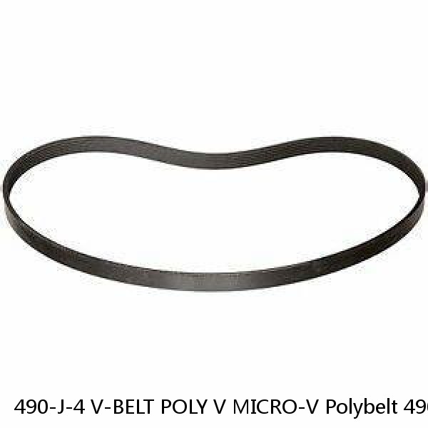 490-J-4 V-BELT POLY V MICRO-V Polybelt 490J4 PolyV Rubber Belt