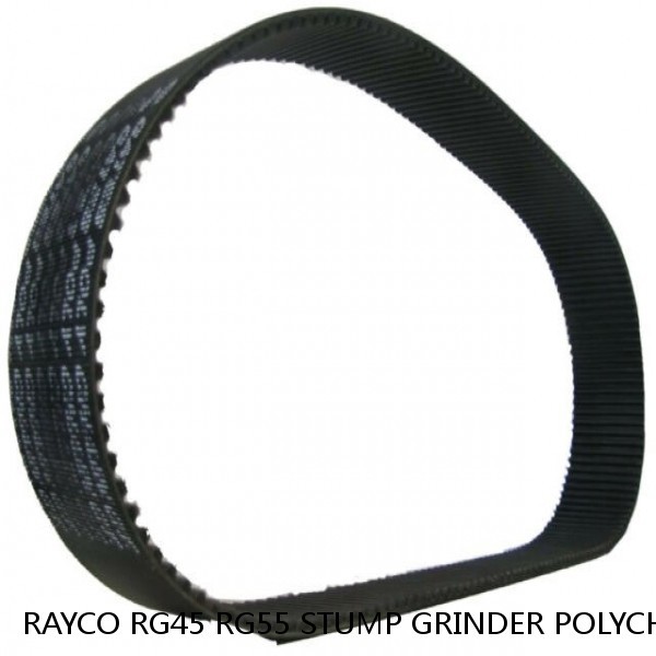 RAYCO RG45 RG55 STUMP GRINDER POLYCHAIN BELT 761438 RAYCO ( FREE 2 DAY AIR)