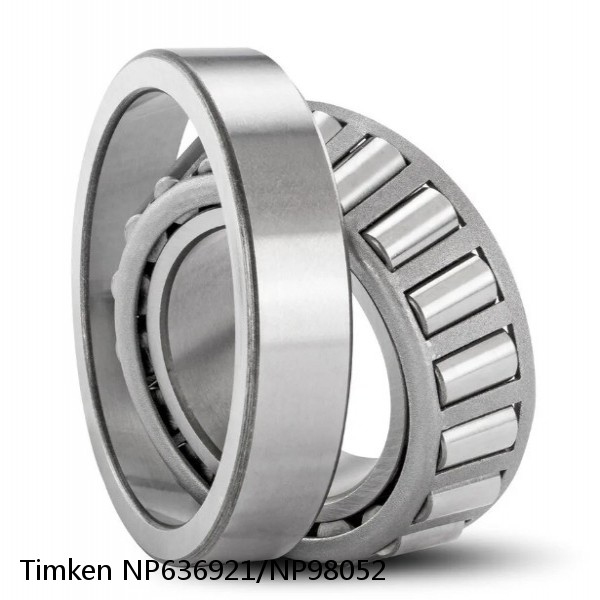 NP636921/NP98052 Timken Tapered Roller Bearings #1 small image