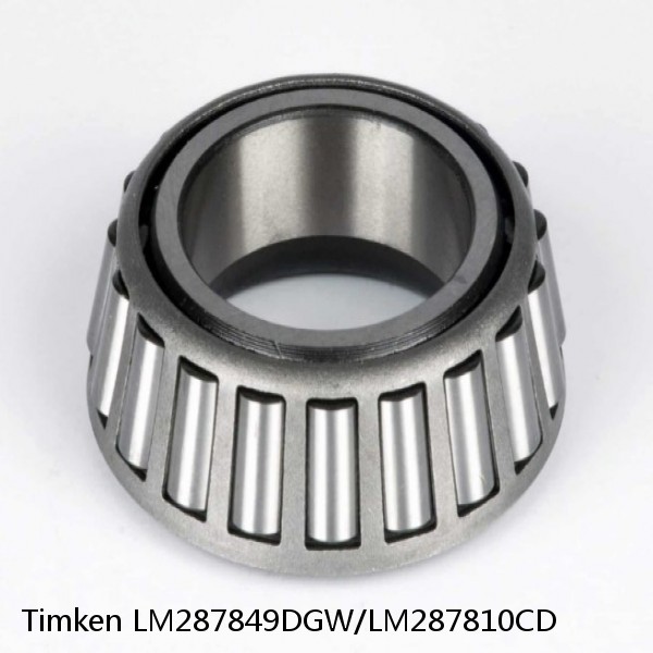 LM287849DGW/LM287810CD Timken Tapered Roller Bearings
