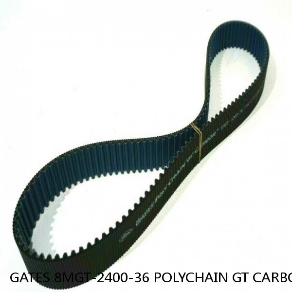 GATES 8MGT-2400-36 POLYCHAIN GT CARBON BELT 8 MM PITCH; 2400MM LENGTH #1 small image
