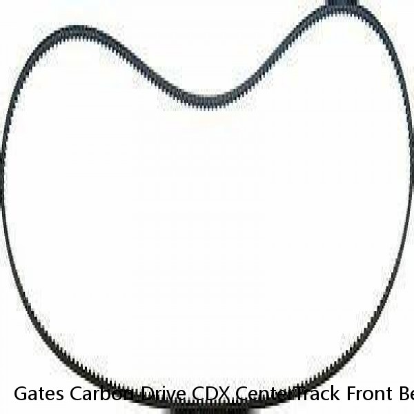 Gates Carbon Drive CDX CenterTrack Front Belt Drive Ring - 74t 5-Bolt 130mm BCD #1 image