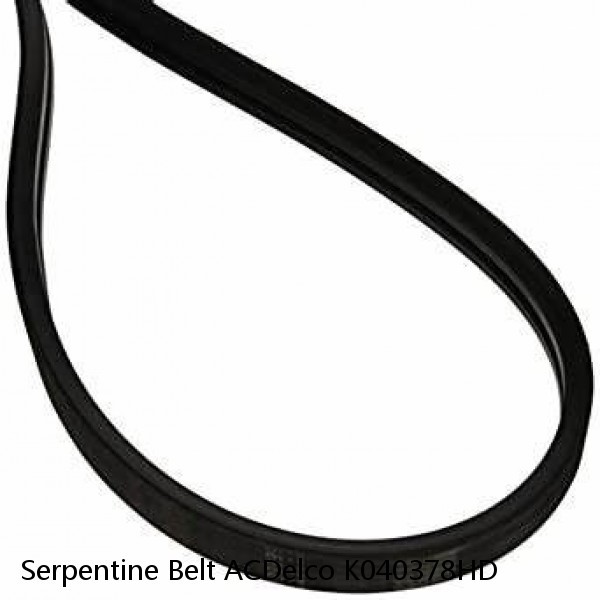 Serpentine Belt ACDelco K040378HD #1 image