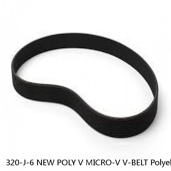 320-J-6 NEW POLY V MICRO-V V-BELT Polyelt 320J6 PolyV Belt #1 image