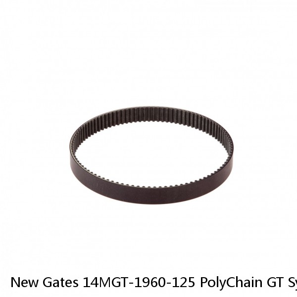 New Gates 14MGT-1960-125 PolyChain GT Synchronous Belt - Ships FREE BE103 #1 image